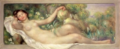 Liegender Akt (La Source) ca. 1895-97 von Pierre Auguste Renoir